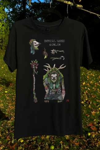 BOREAL MOSS GOBLIN SET T-SHIRT